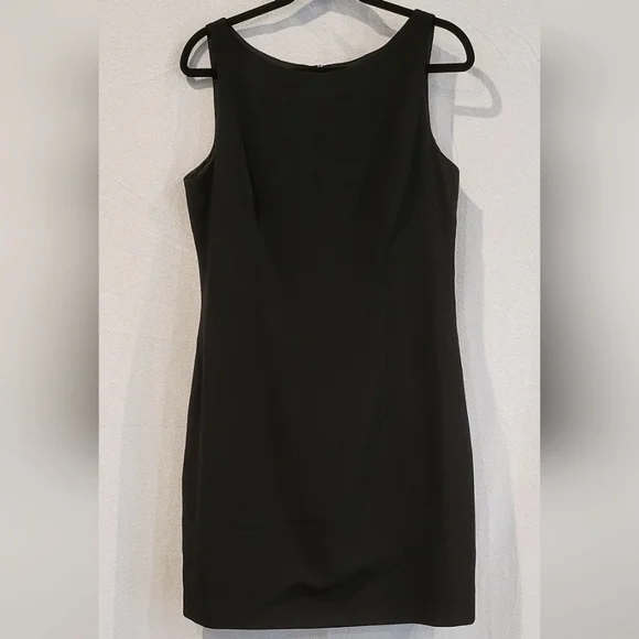 LAUNDRY by Shelli Segal Solid Black dress size 14 - Picture 9 of 9